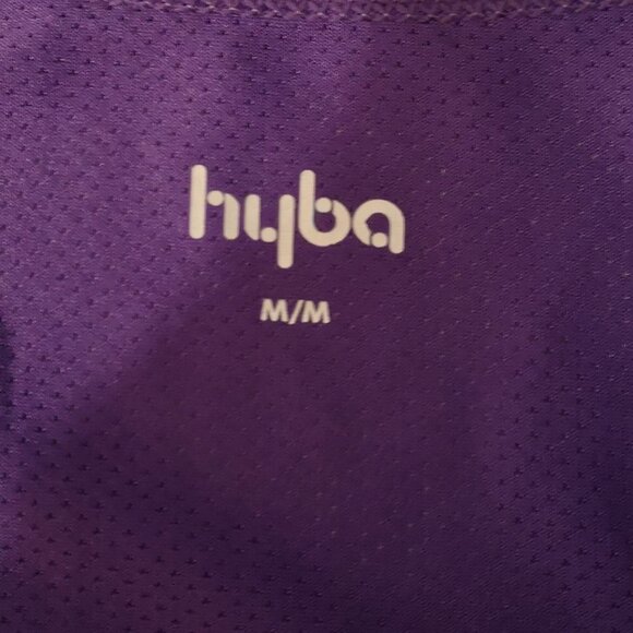 Hyba Ladies Long Sleeves Fitted Purple Athletic Top - Picture 3 of 7